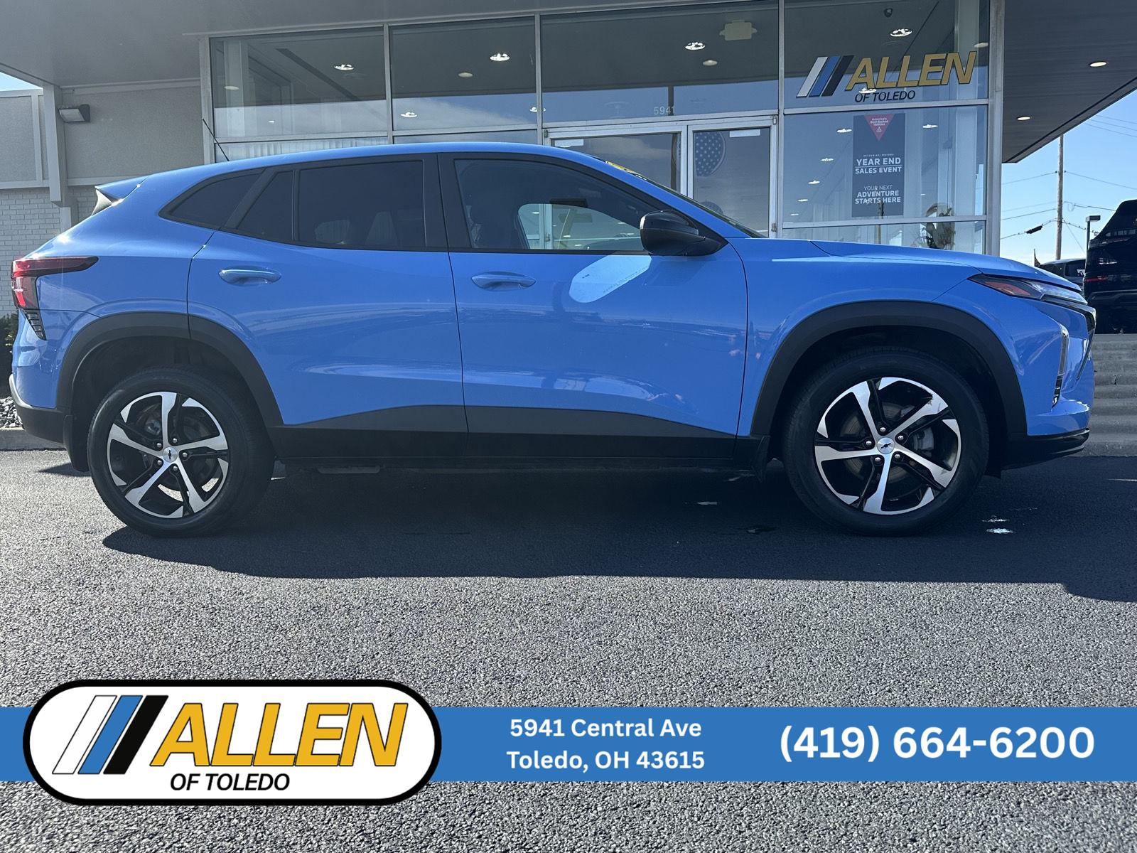 Fountain Blue 2024 Chevrolet Trax SUV / Crossover Front-Wheel Drive 6-Speed Automatic