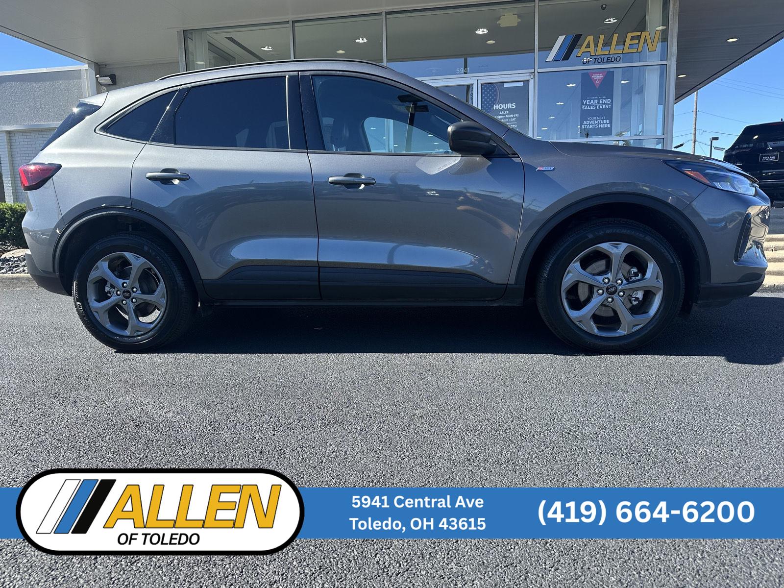 Carbonized Gray 2025 Ford Escape SUV / Crossover All-Wheel Drive 8-Speed Automatic