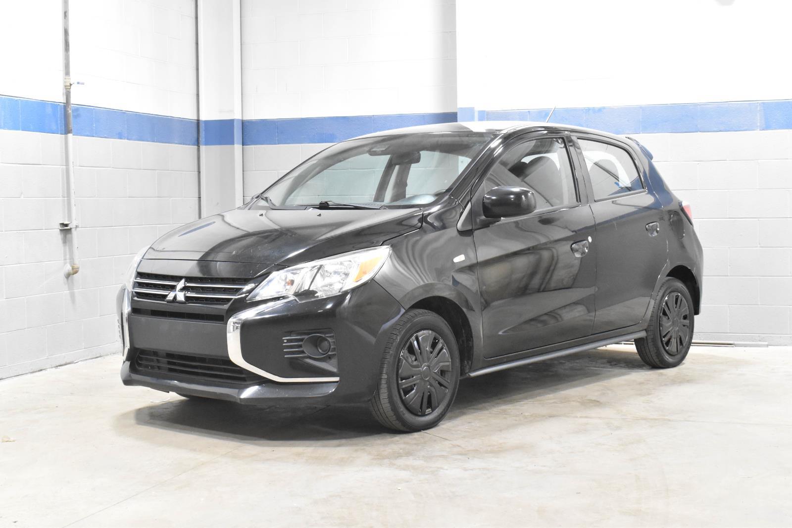Mystic Black Metallic 2021 Mitsubishi Mirage Hatchback Front-Wheel Drive Manual