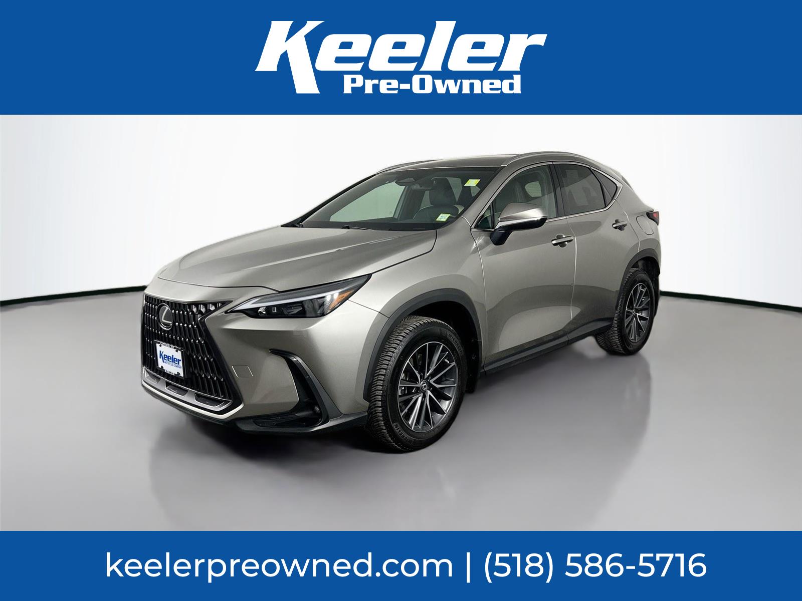 Atomic Silver 2022 Lexus NX 350 AWD SUV / Crossover All-Wheel Drive Automatic