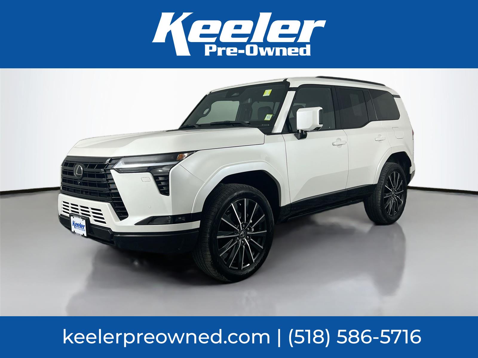 Eminent White Pearl 2025 Lexus GX 550 Luxury+ AWD SUV / Crossover All-Wheel Drive Automatic