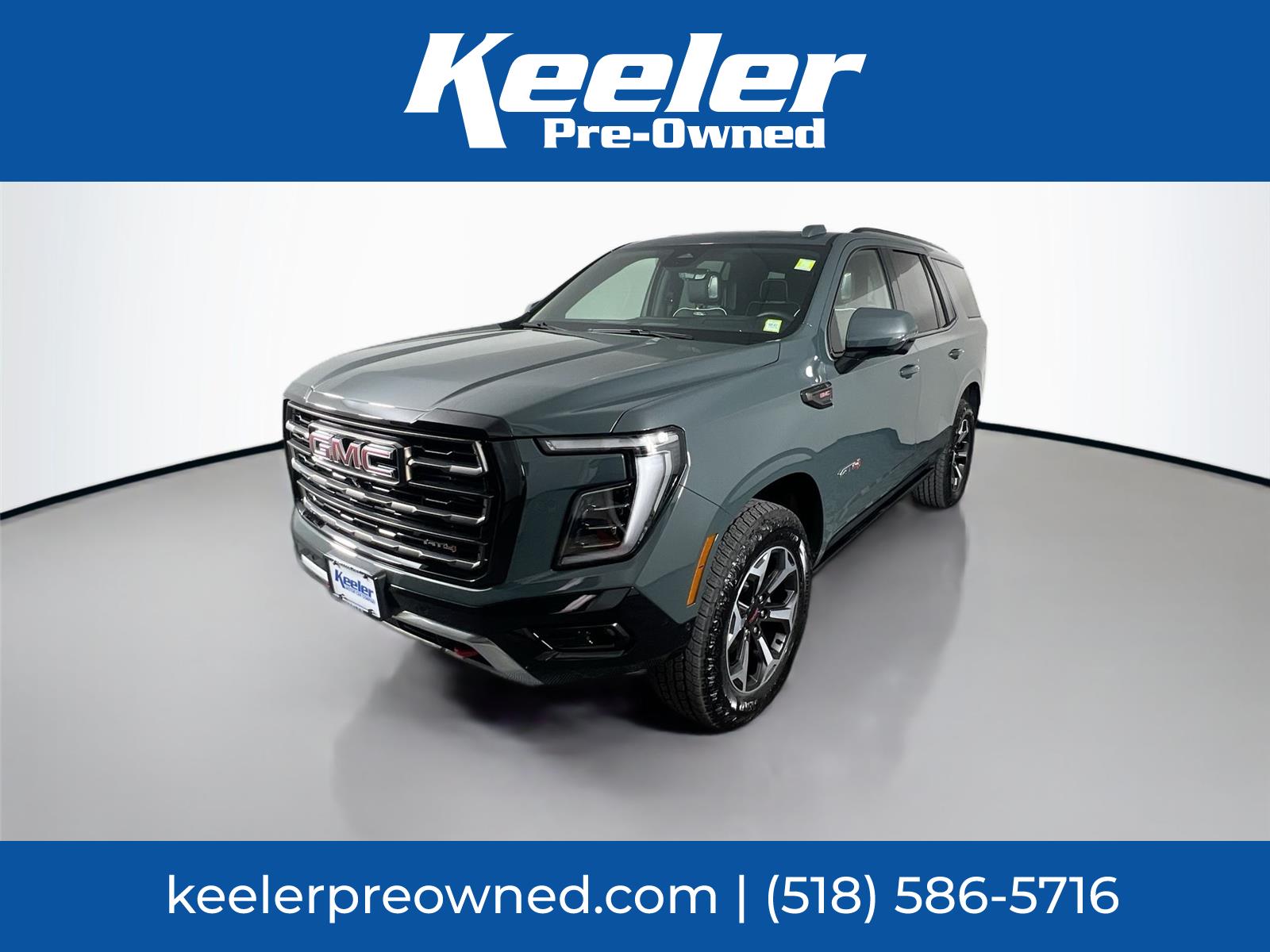 Midnight Pine 2025 GMC Yukon AT4 Ultimate 4WD SUV / Crossover Four-Wheel Drive Automatic