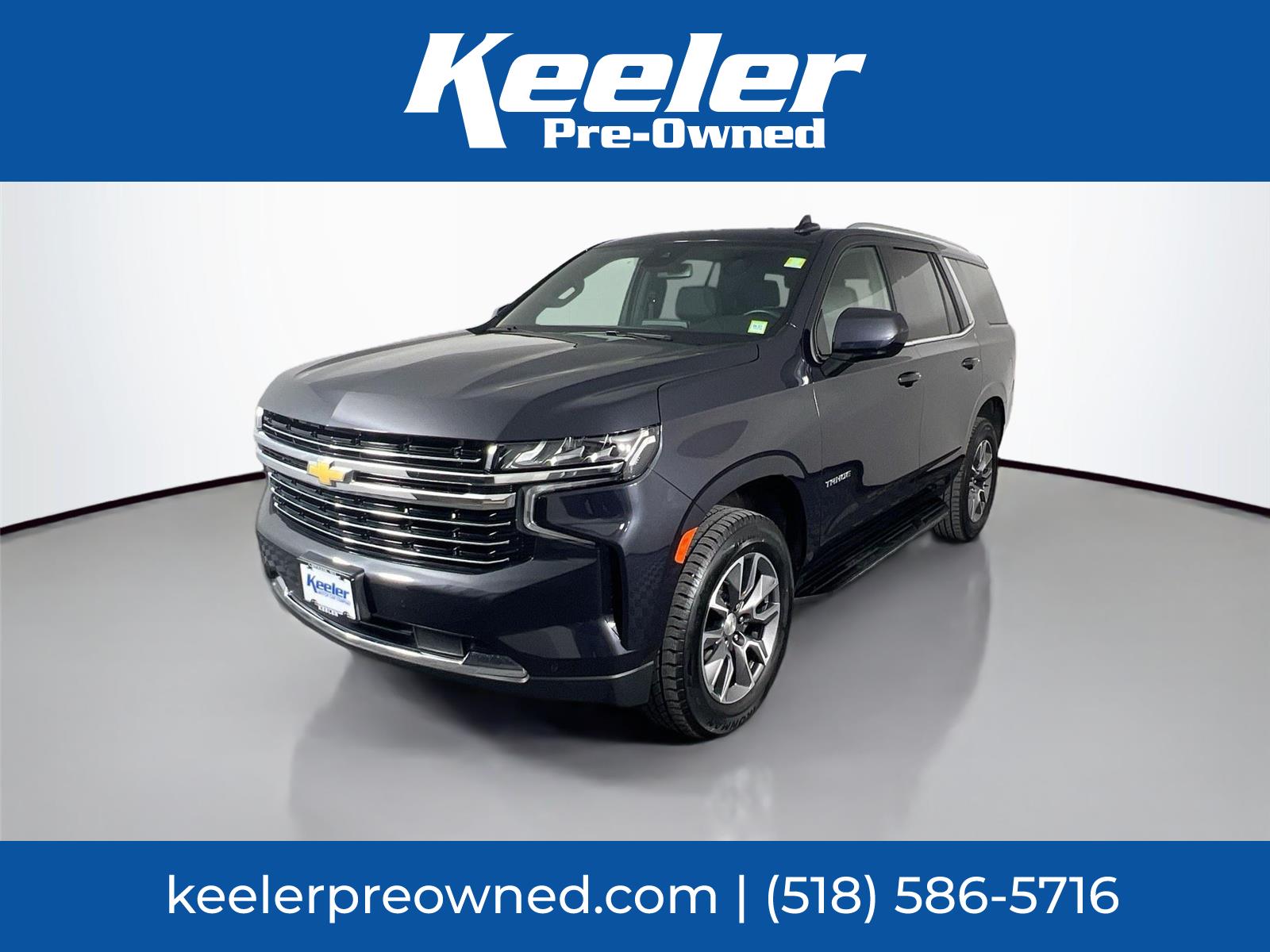 Dark Ash Metallic 2024 Chevrolet Tahoe LT 4WD SUV / Crossover Four-Wheel Drive Automatic