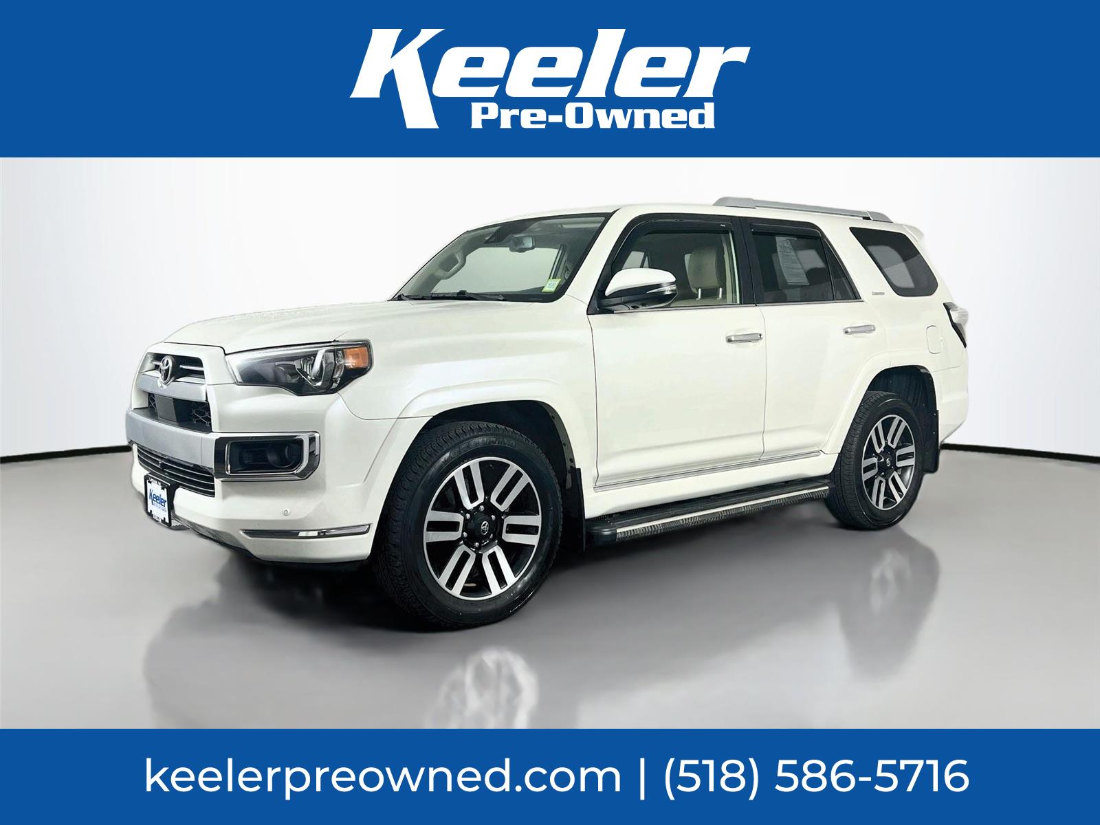 White (Blizzard Pearl) 2022 Toyota 4Runner SUV / Crossover All-Wheel Drive 5-Speed Automatic