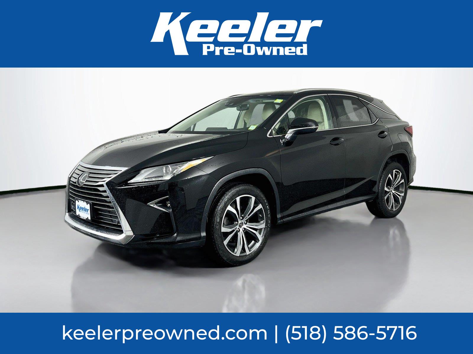 Black (Obsidian) 2019 Lexus RX SUV / Crossover All-Wheel Drive Automatic
