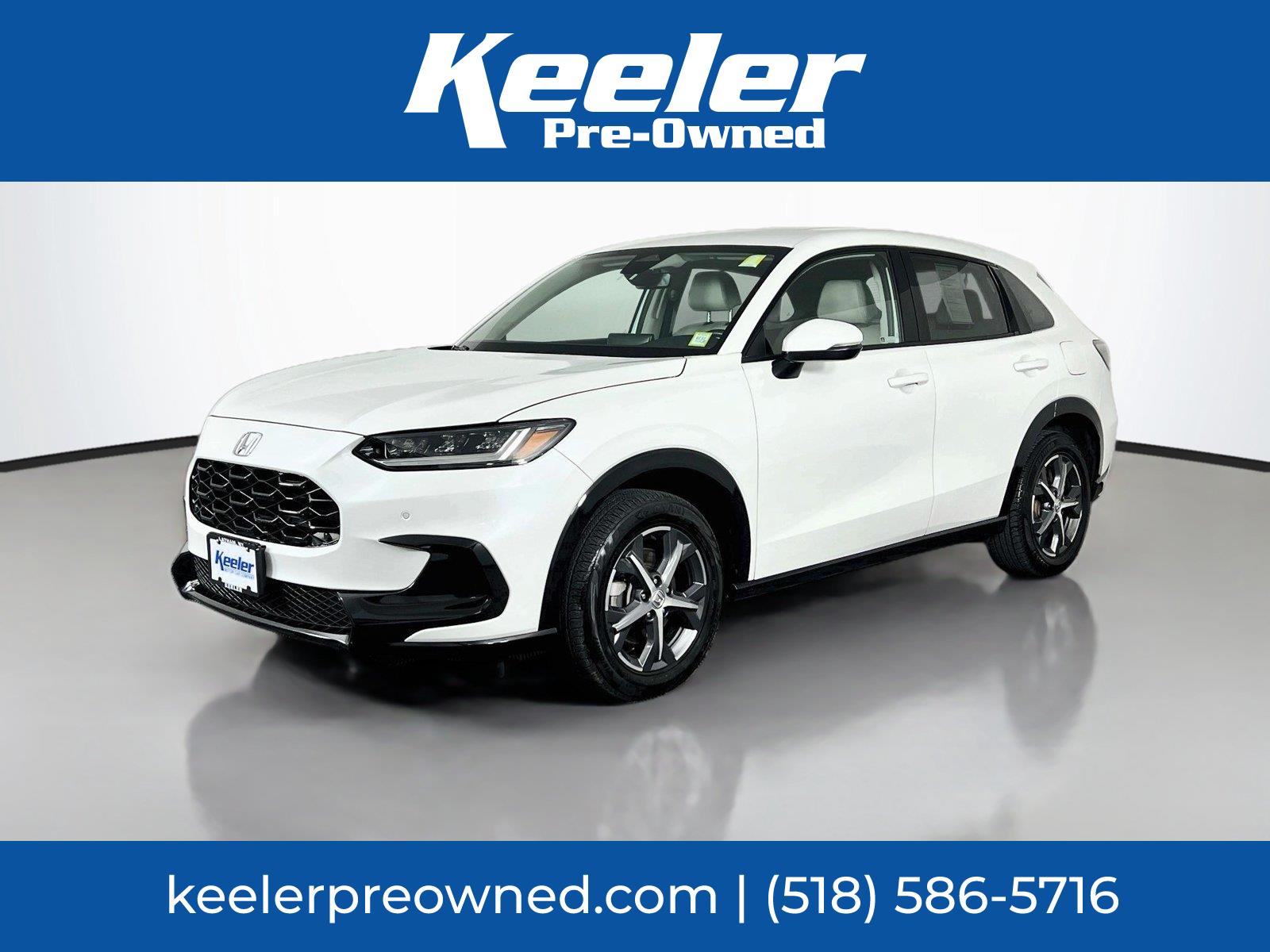 Platinum White Pearl 2023 Honda HR-V SUV / Crossover All-Wheel Drive Continuously Variable Transmission