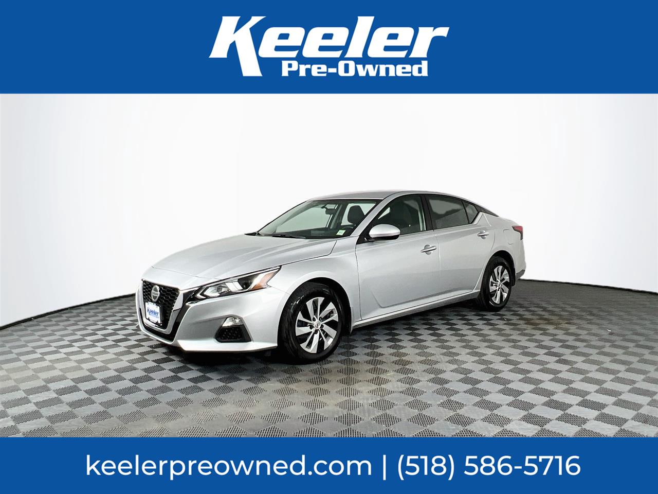 Brilliant Silver Metallic 2020 Nissan Altima Sedan All-Wheel Drive Continuously Variable Transmission