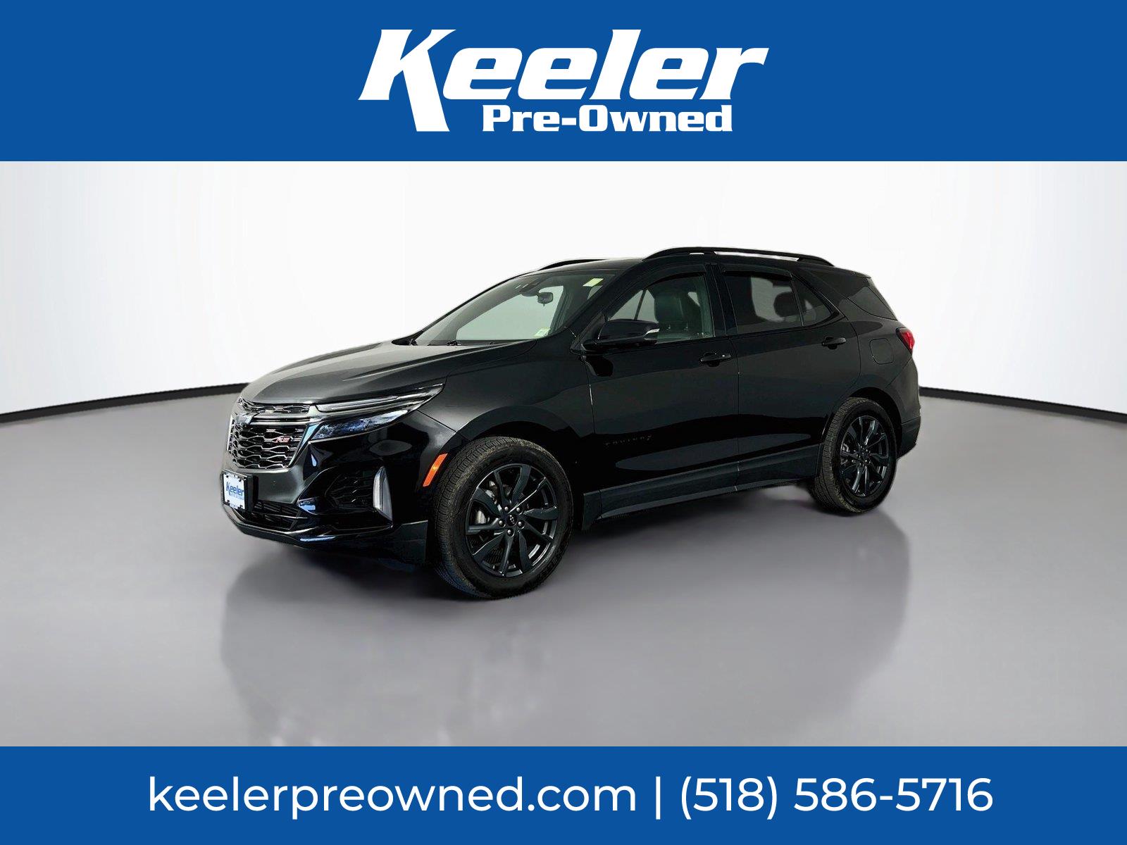Mosaic Black Metallic 2023 Chevrolet Equinox SUV / Crossover Four-Wheel Drive 6-Speed Automatic