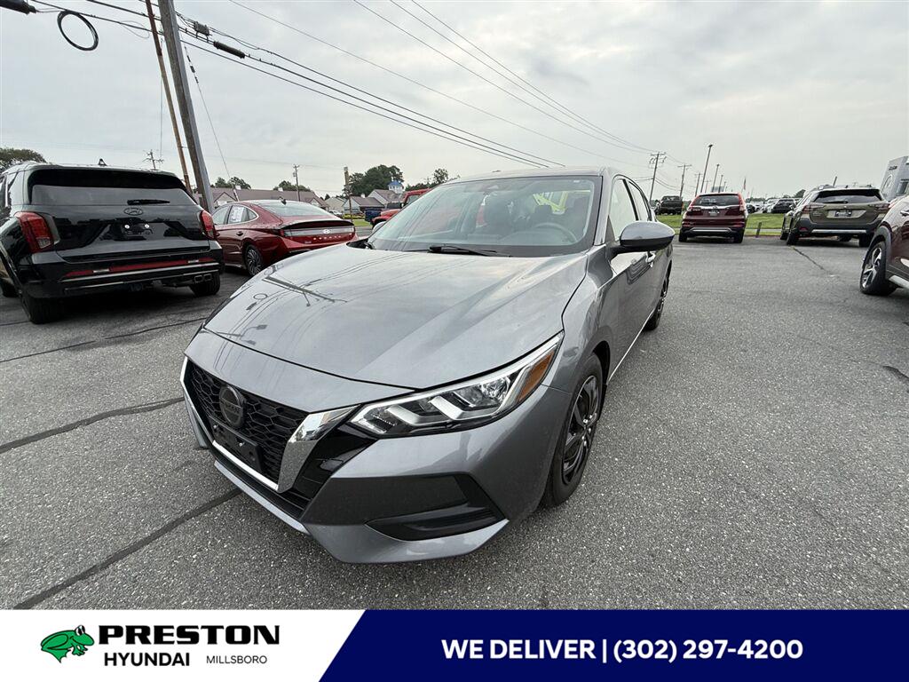 Gray (Gun Metallic) 2023 Nissan Sentra Sedan Front-Wheel Drive Continuously Variable Transmission