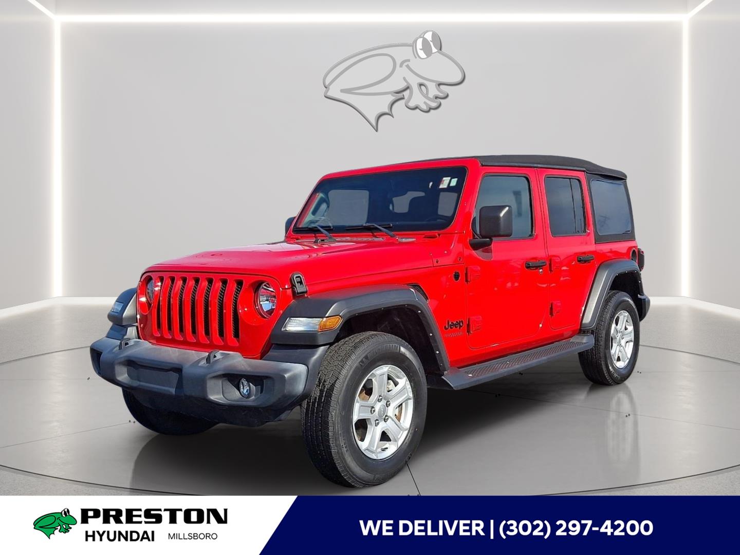 Firecracker Red Clearcoat 2022 Jeep Wrangler Unlimited Sport S 4WD SUV / Crossover Four-Wheel Drive 8-Speed Automatic