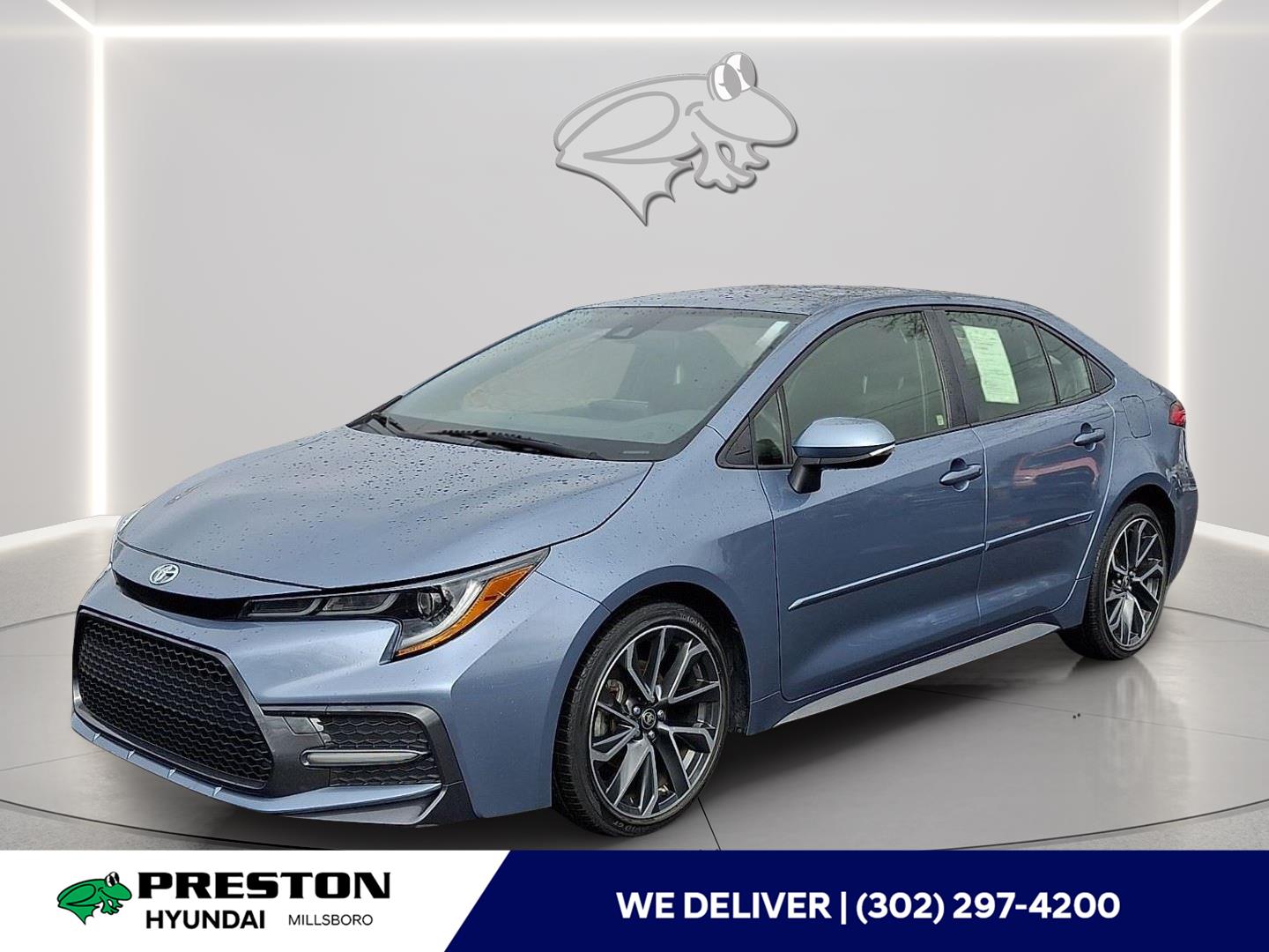 Celestite 2022 Toyota Corolla SE FWD Sedan Front-Wheel Drive Continuously Variable Transmission