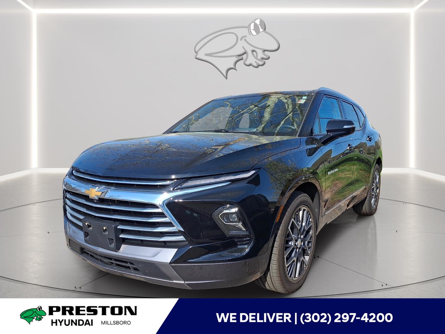 Black 2023 Chevrolet Blazer Premier FWD SUV / Crossover Front-Wheel Drive 9-Speed Automatic