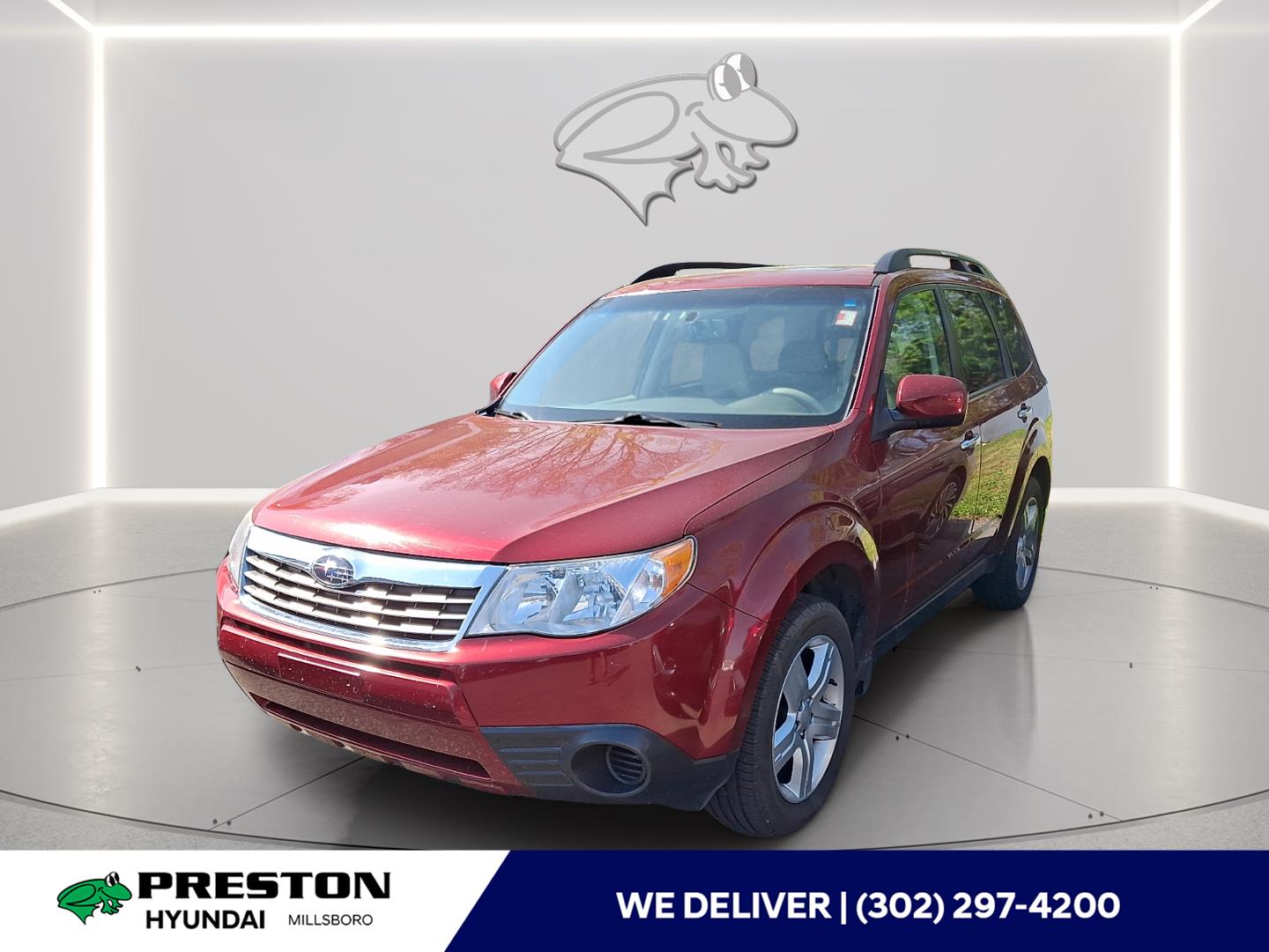 Camellia Red Pearl 2010 Subaru Forester 2.5 X Premium SUV / Crossover All-Wheel Drive Automatic