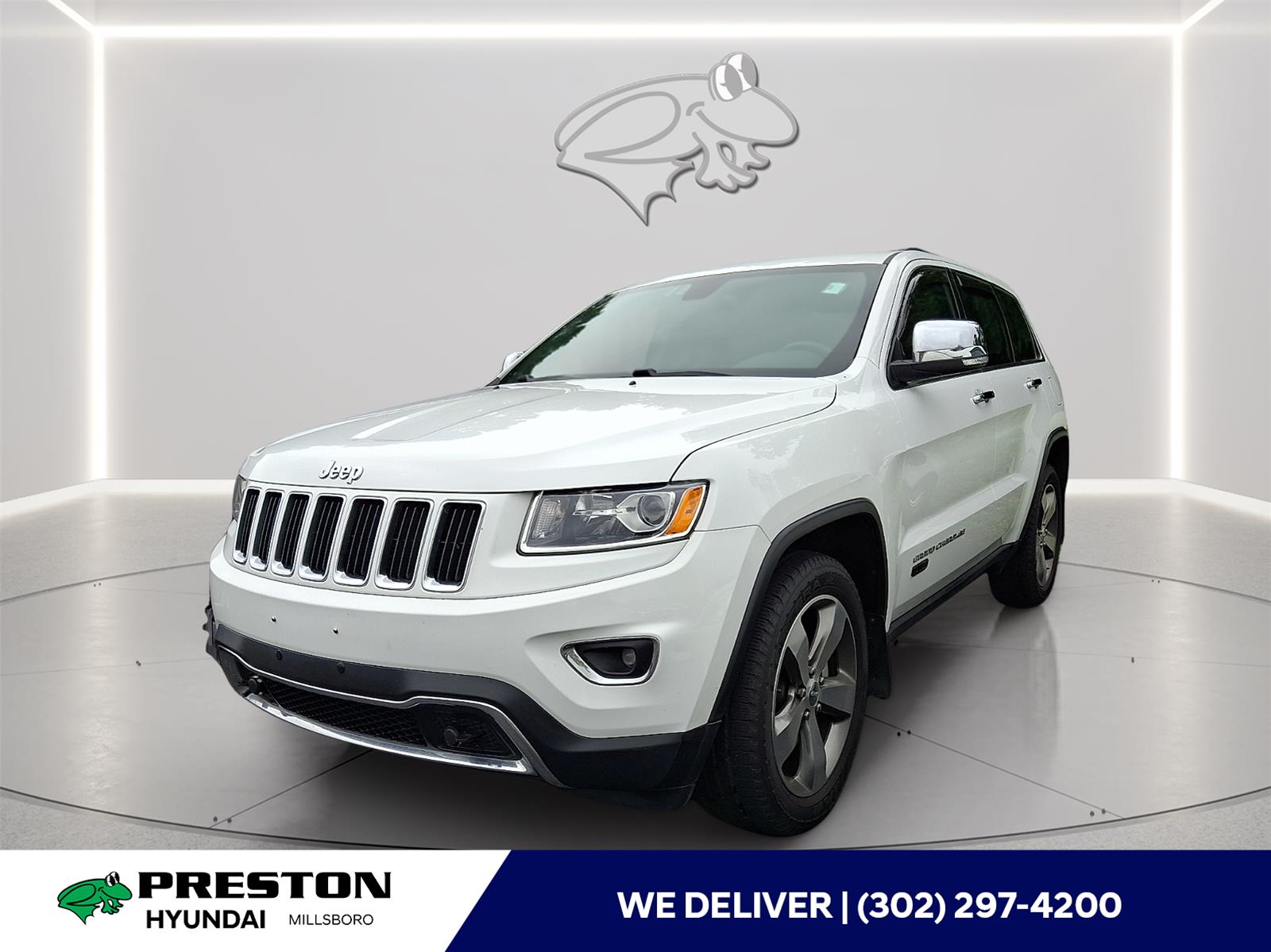 Bright White Clearcoat 2015 Jeep Grand Cherokee Limited 4WD SUV / Crossover Four-Wheel Drive 8-Speed Automatic