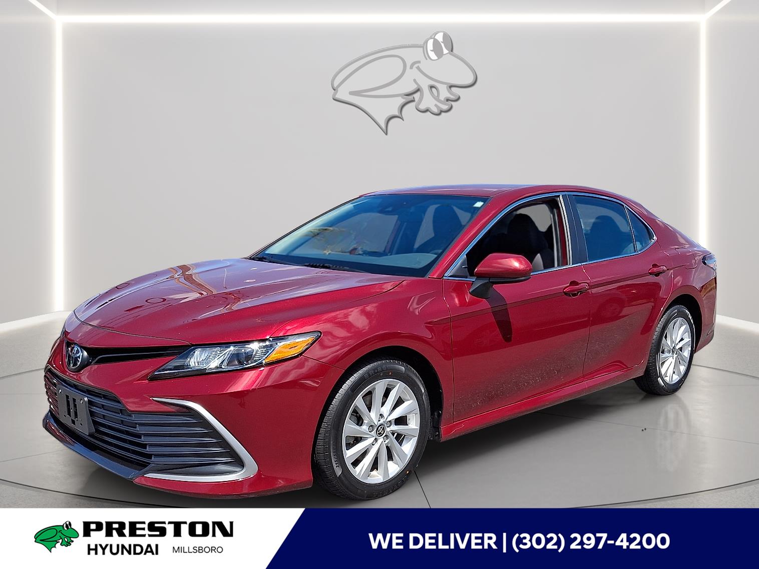 Red (Ruby Flare Pearl) 2021 Toyota Camry Sedan All-Wheel Drive 8-Speed Automatic