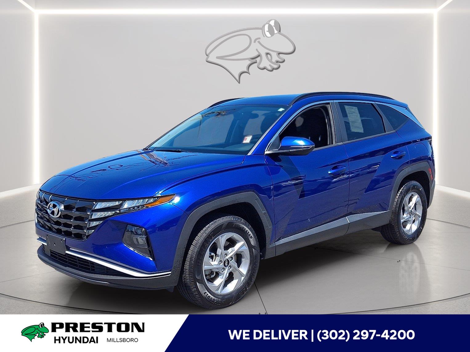 Intense Blue 2022 Hyundai Tucson SUV / Crossover All-Wheel Drive Automatic