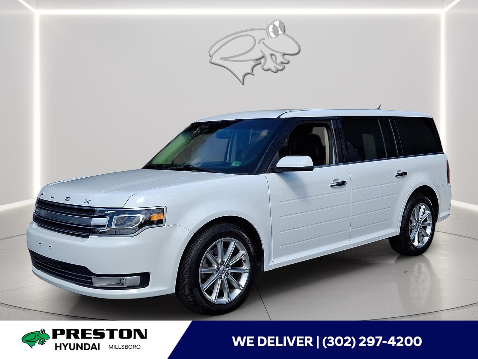 Oxford White 2019 Ford Flex SUV / Crossover All-Wheel Drive 6-Speed Automatic