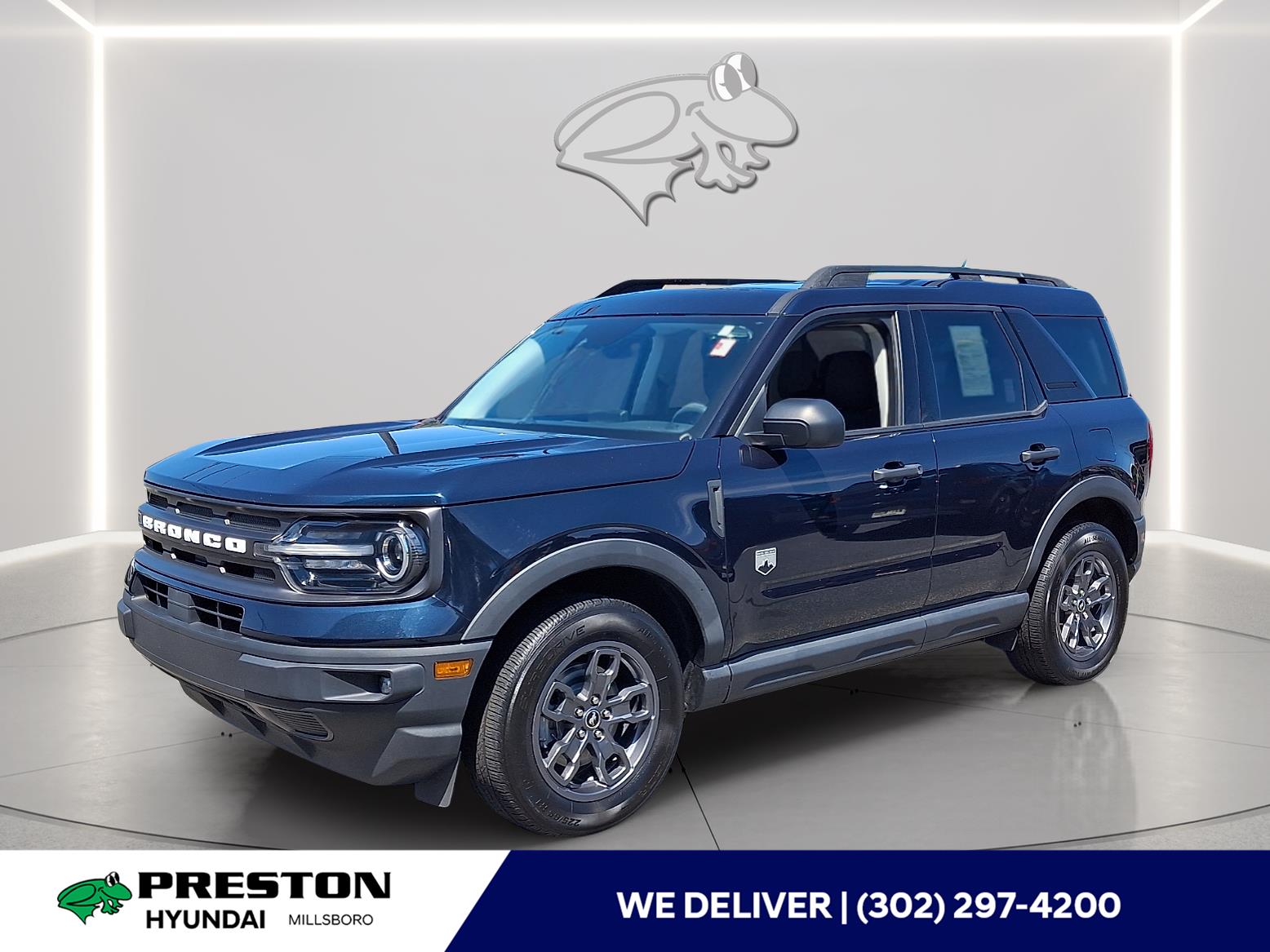 Alto Blue Metallic Tinted Clearcoat 2021 Ford Bronco Sport SUV / Crossover All-Wheel Drive 8-Speed Automatic