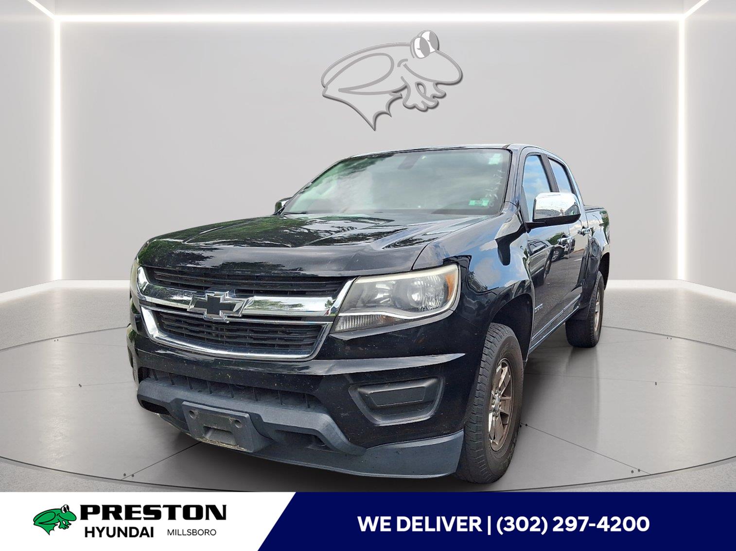 Black 2017 Chevrolet Colorado Pickup Truck Four-Wheel Drive 8-Speed Automatic