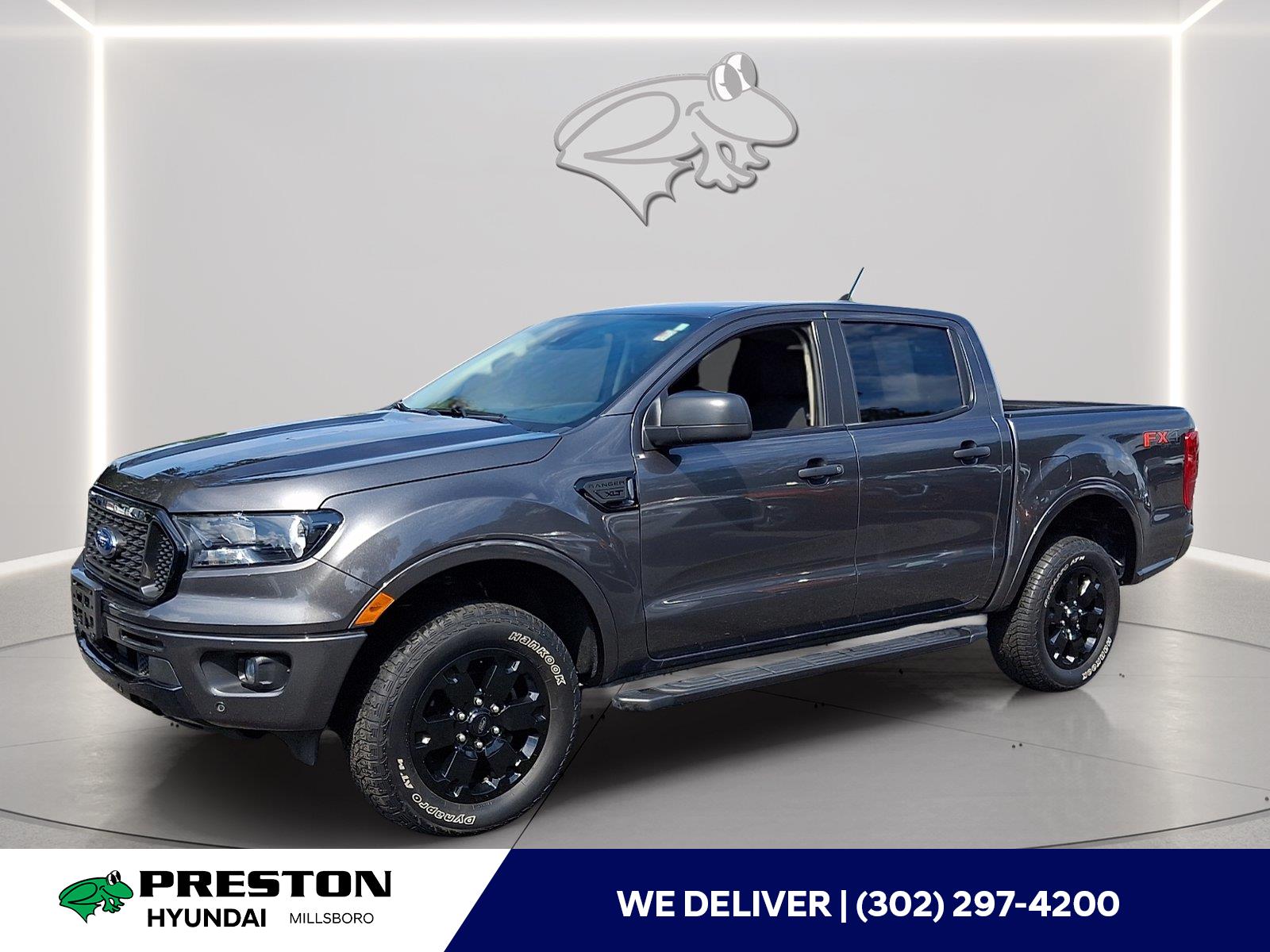 Gray (Magnetic) 2020 Ford Ranger Pickup Truck Four-Wheel Drive Automatic