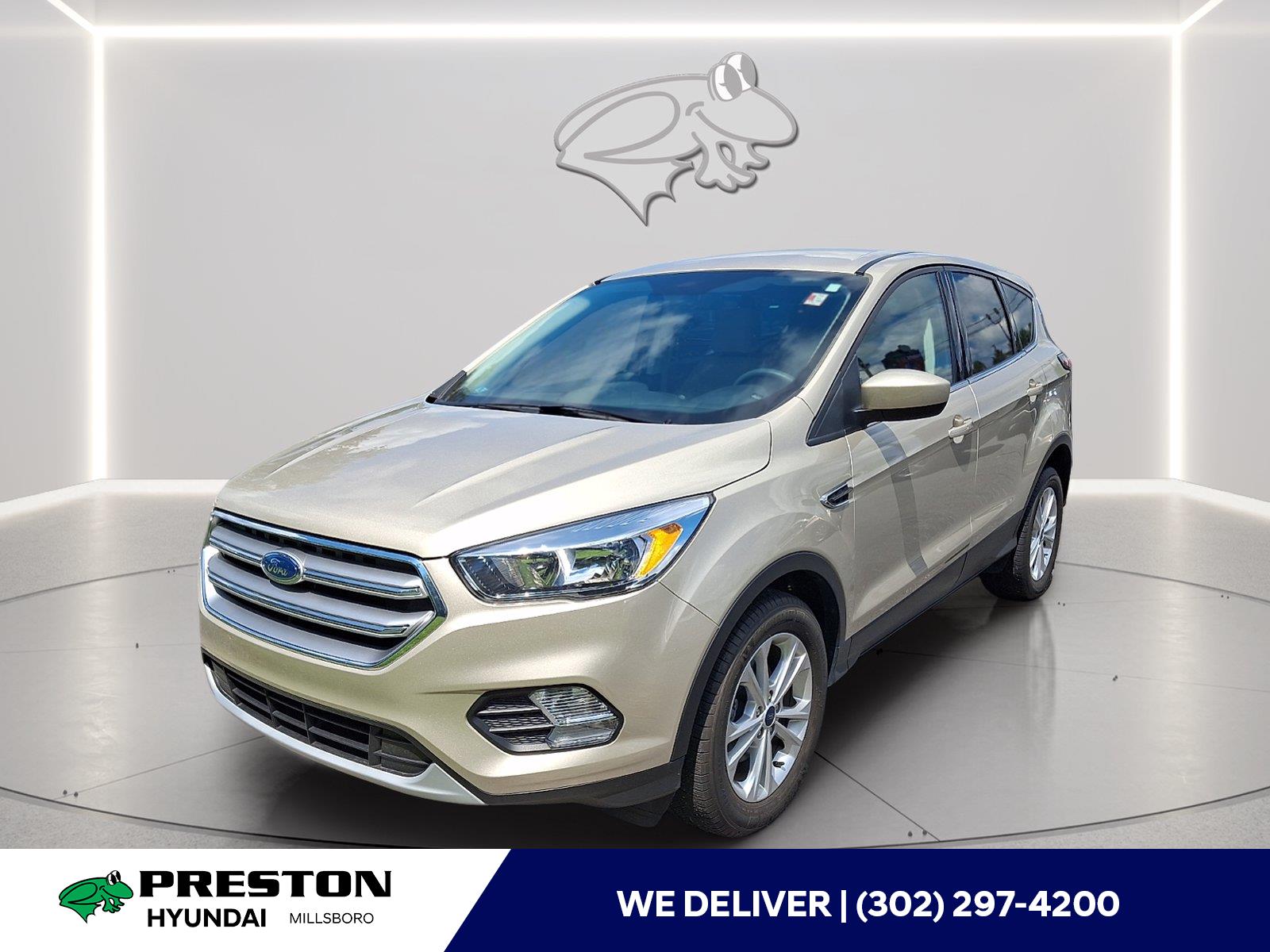 White Gold 2017 Ford Escape SUV / Crossover Front-Wheel Drive 6-Speed Automatic