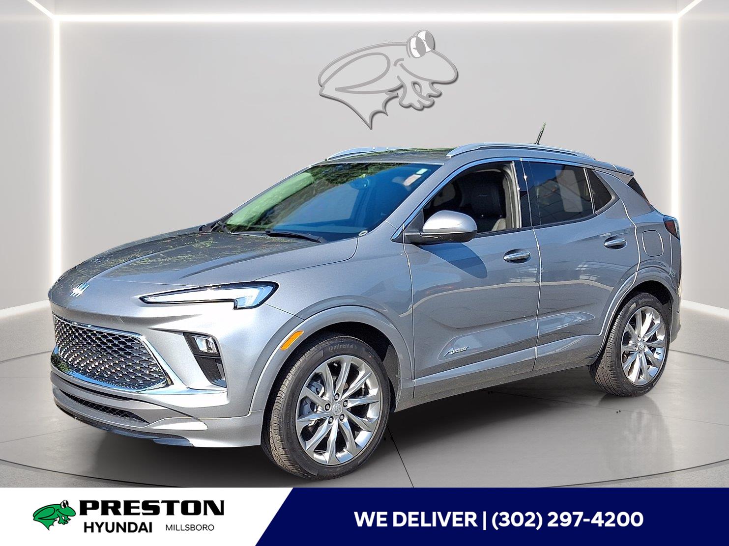 Moonstone Gray Metallic 2024 Buick Encore GX SUV / Crossover Front-Wheel Drive Continuously Variable Transmission