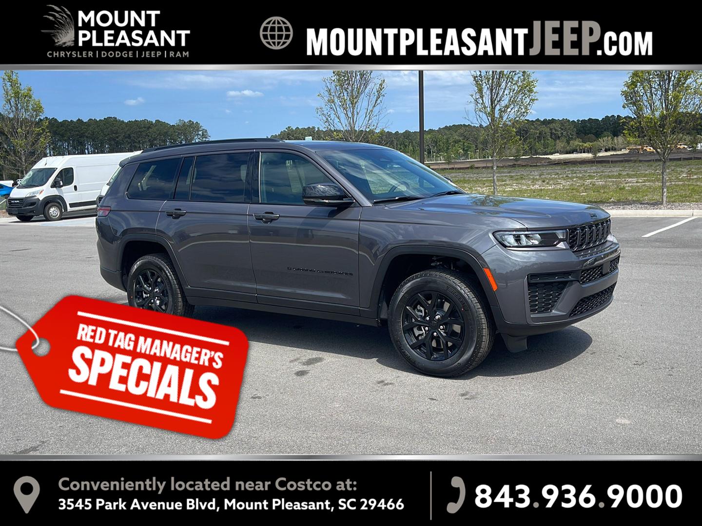 Baltic Gray Metallic Clearcoat 2026 Jeep Grand Cherokee L SUV / Crossover  8-Speed Automatic