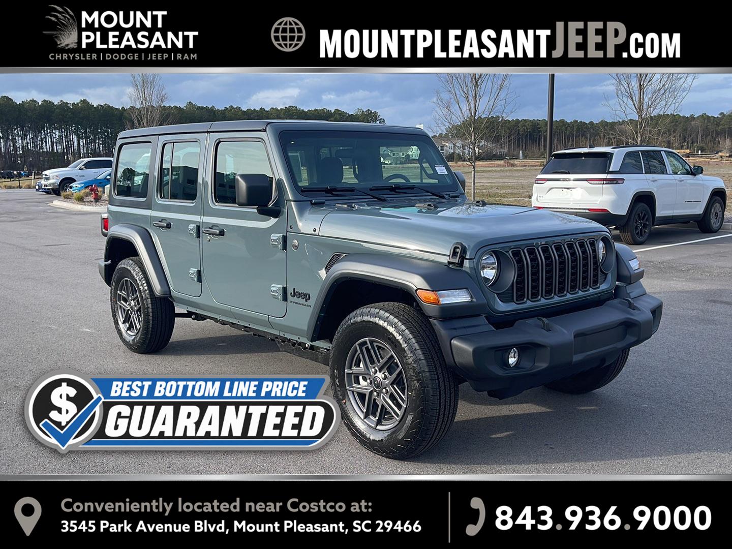 Anvil Clearcoat 2026 Jeep Wrangler SUV / Crossover Four-Wheel Drive 8-Speed Automatic