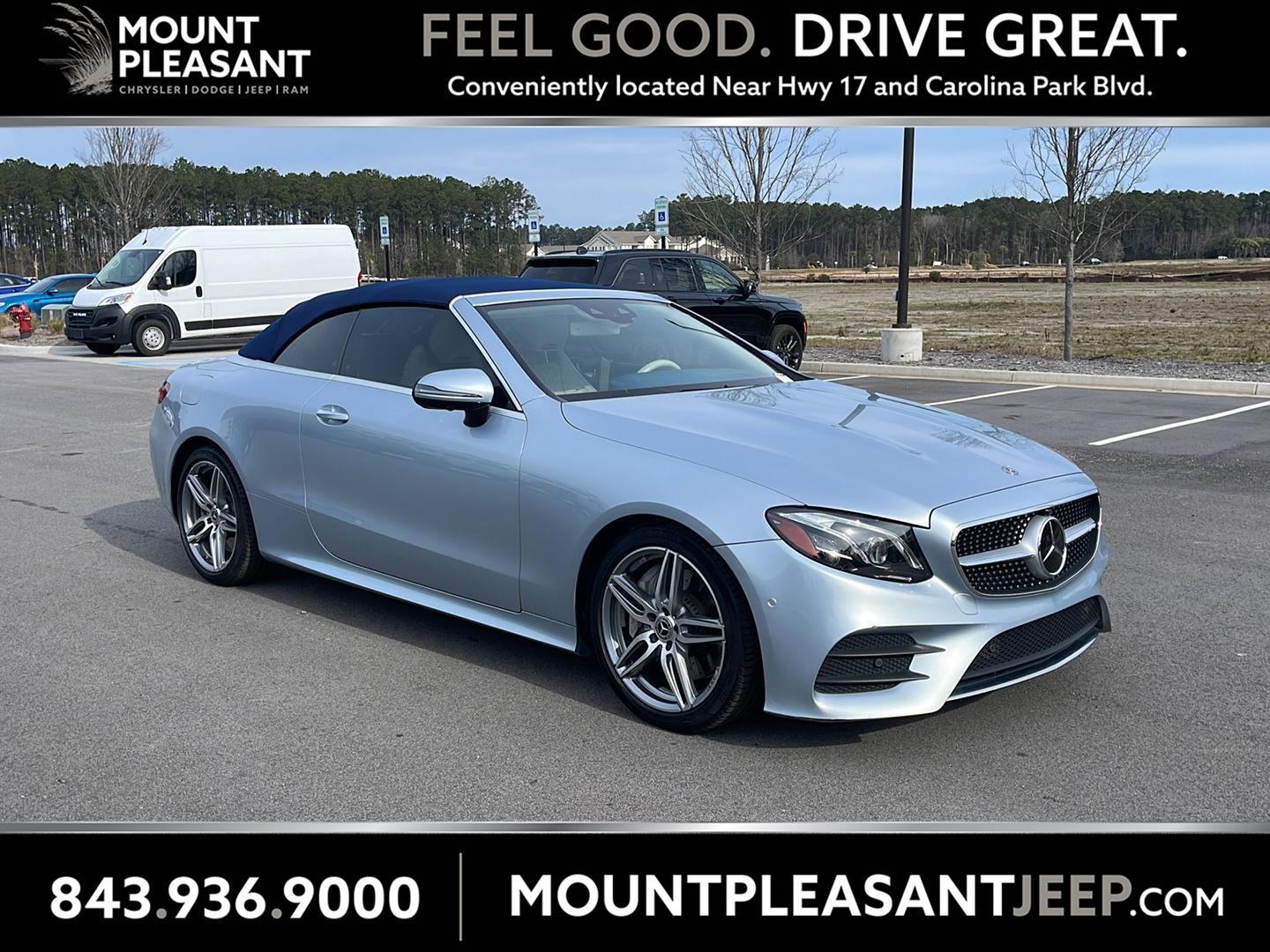 2018 Mercedes-Benz E-Class E 400 Cabriolet RWD