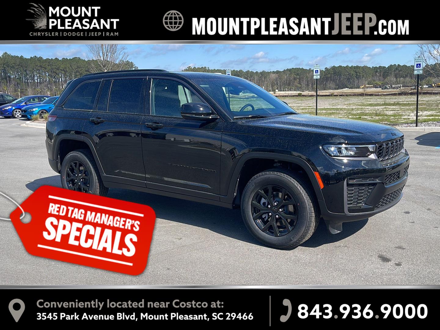 Diamond Black Crystal Pearlcoat 2026 Jeep Grand Cherokee SUV / Crossover  8-Speed Automatic