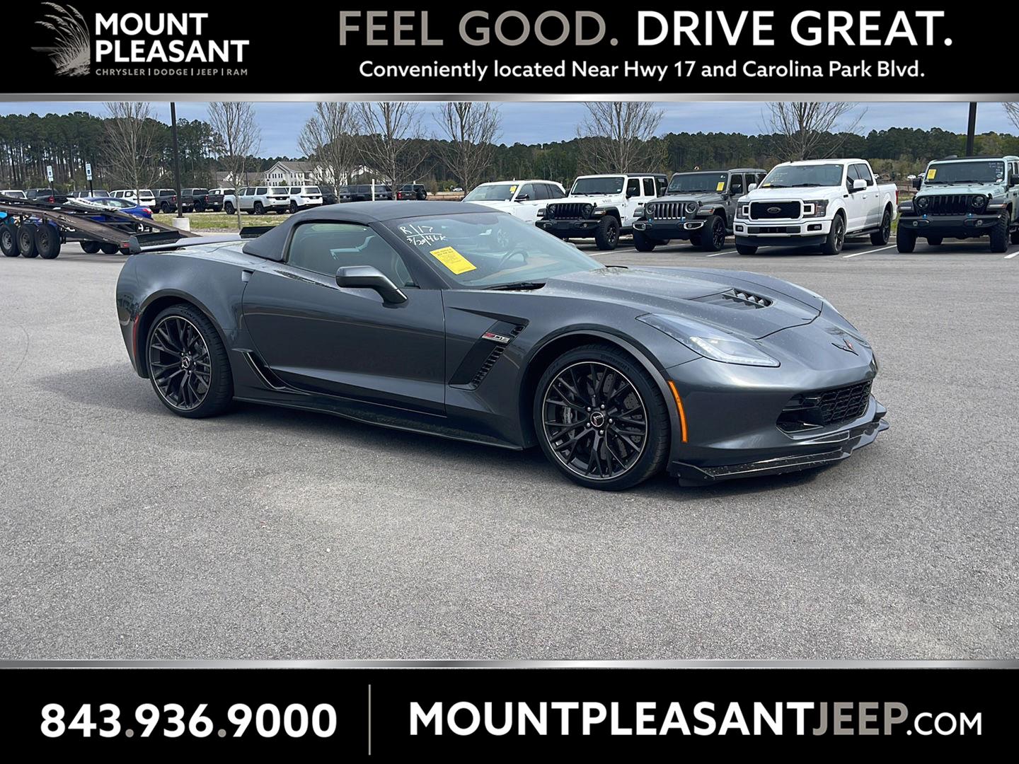 2017 Chevrolet Corvette Z06 3LZ Convertible RWD