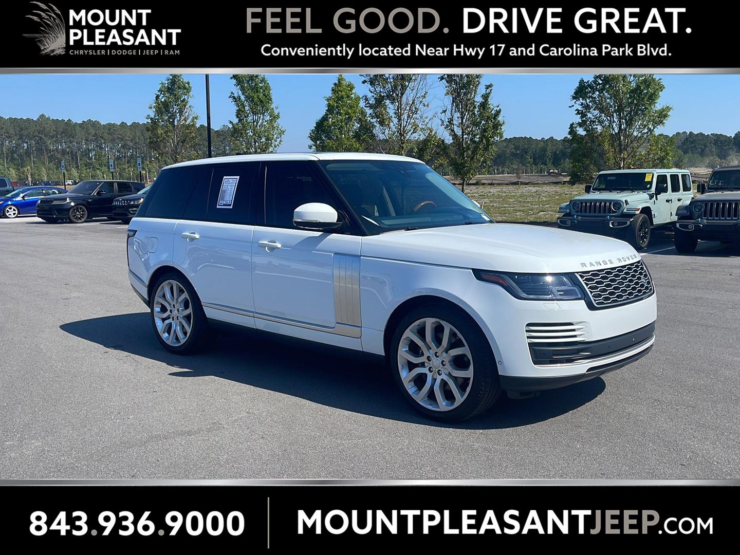 Fuji White 2021 Land Rover Range Rover P400 HSE Westminster Edition AWD SUV / Crossover All-Wheel Drive Automatic