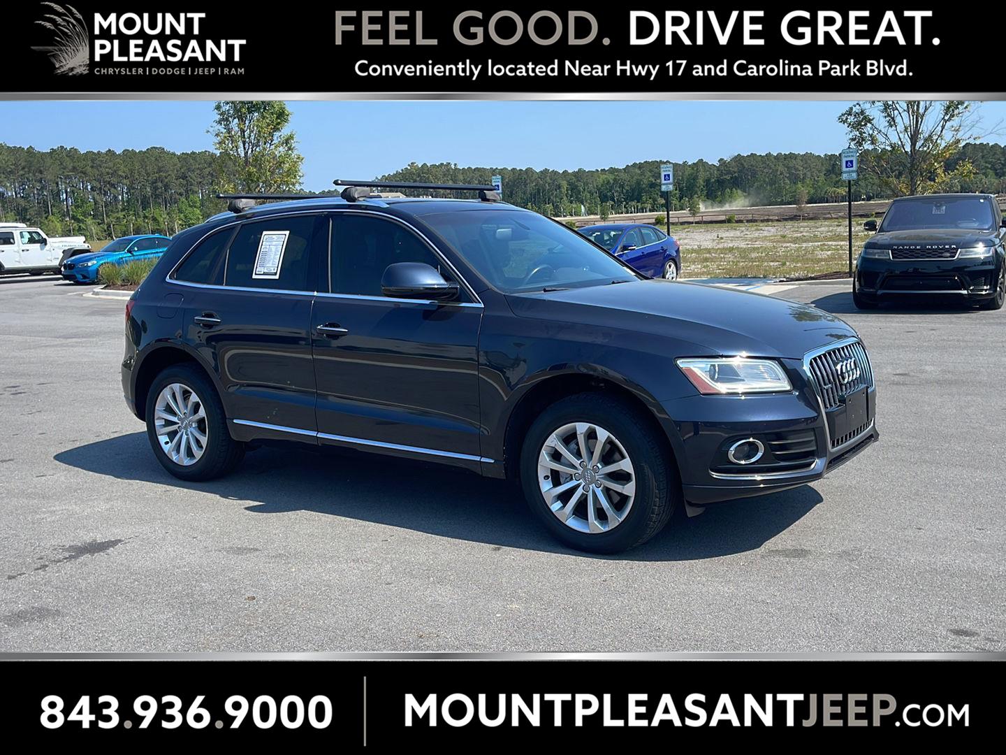 Moonlight Blue Metallic 2017 Audi Q5 2.0T quattro Premium SUV / Crossover All-Wheel Drive Automatic