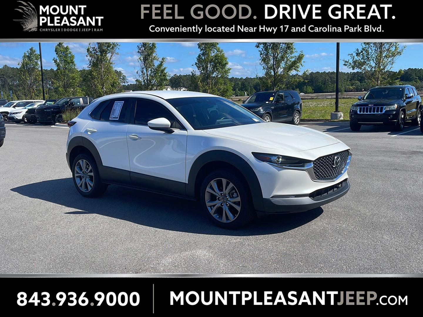 Snowflake White Pearl Mica 2023 Mazda CX-30 2.5 S Select AWD SUV / Crossover All-Wheel Drive Automatic