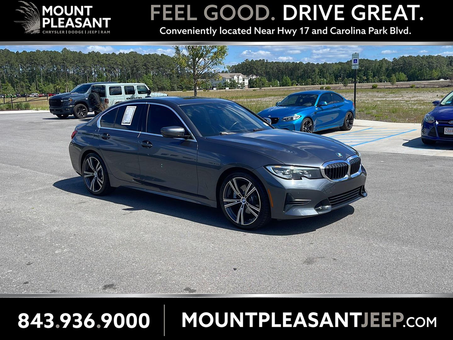 Mineral Gray Metallic 2020 BMW 3 Series 330i Sedan RWD Sedan Rear-Wheel Drive Automatic