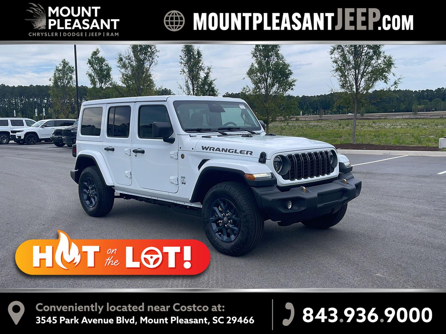 Bright White Clearcoat 2026 Jeep Wrangler SUV / Crossover Four-Wheel Drive 8-Speed Automatic