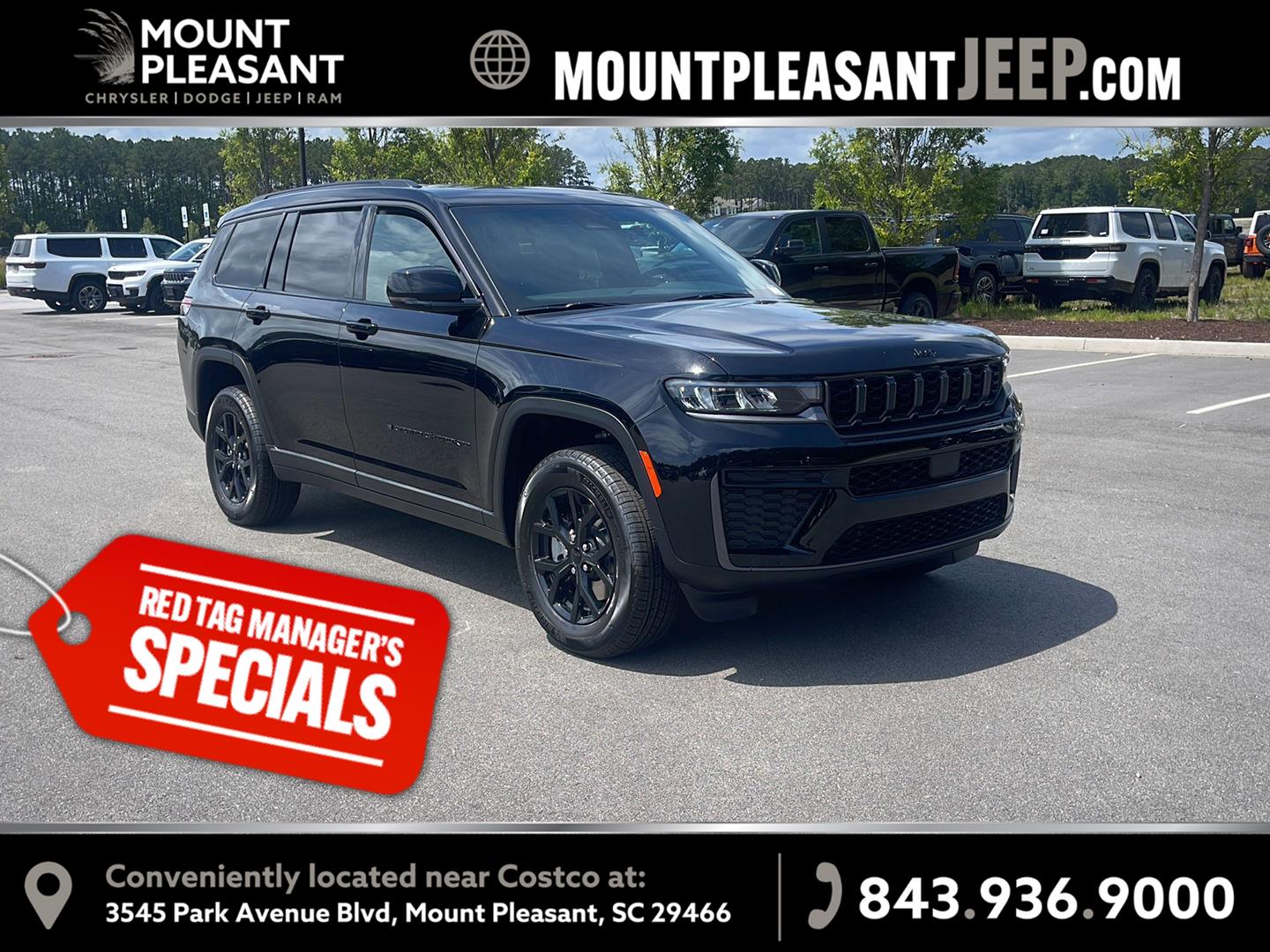 Diamond Black Crystal Pearlcoat 2026 Jeep Grand Cherokee L SUV / Crossover  8-Speed Automatic