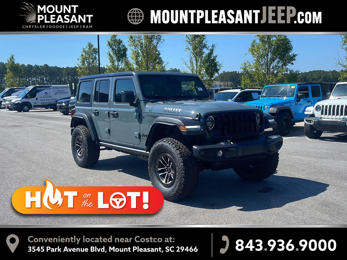 Anvil Clearcoat 2026 Jeep Wrangler SUV / Crossover Four-Wheel Drive 8-Speed Automatic