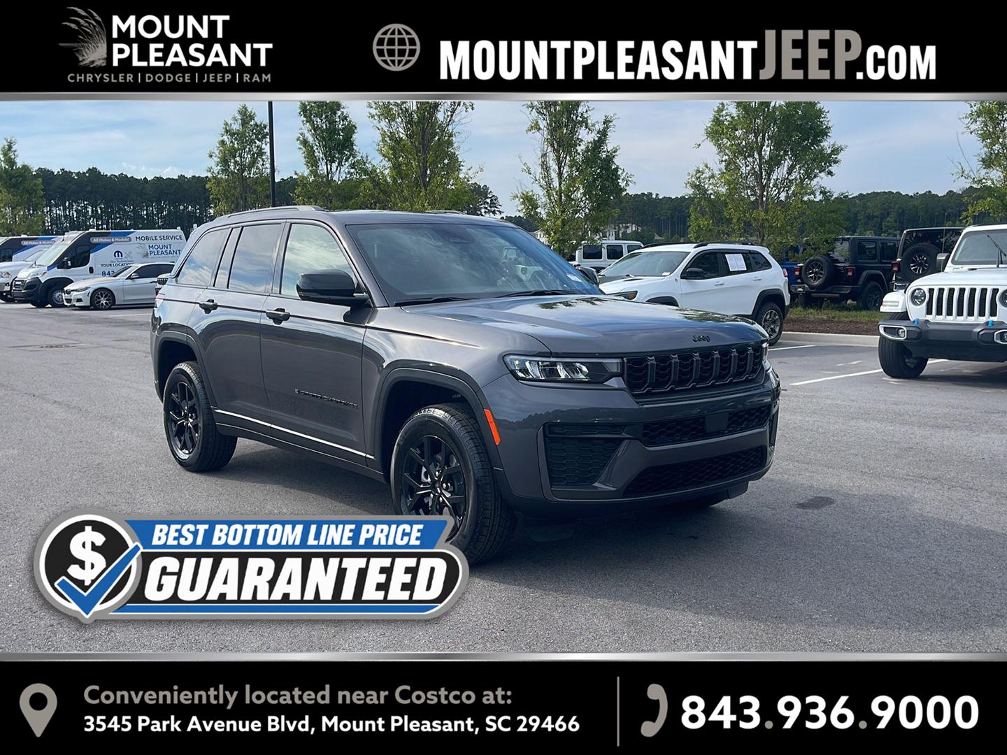 Baltic Gray Metallic Clearcoat 2026 Jeep Grand Cherokee SUV / Crossover 4X2 8-Speed Automatic