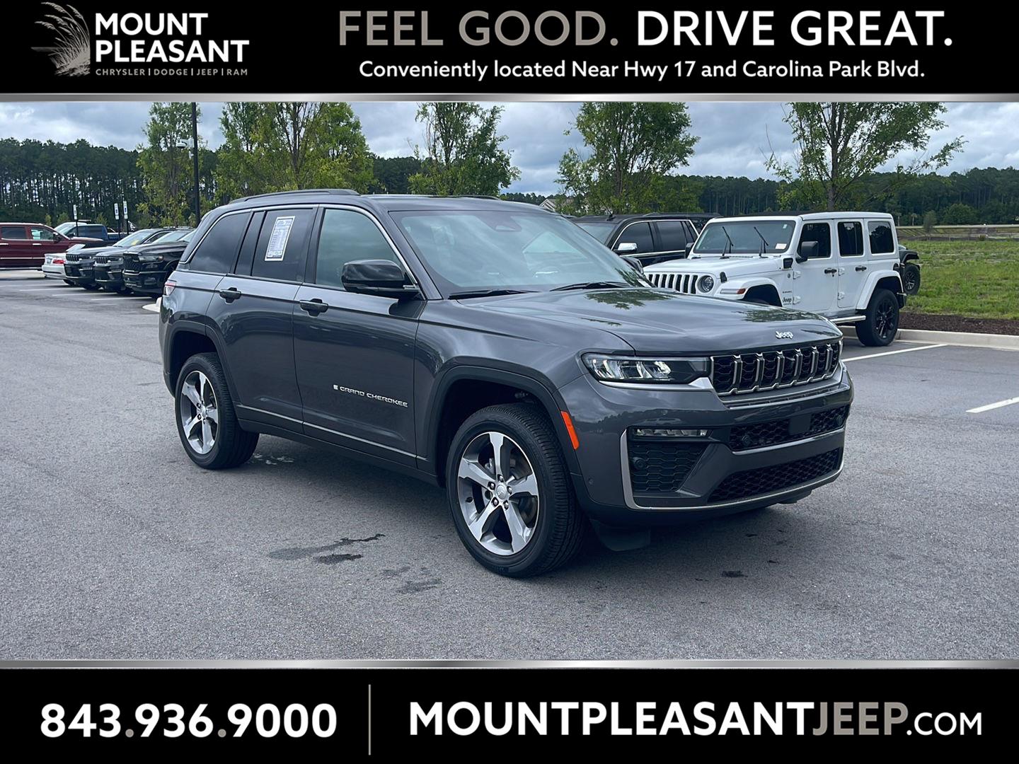 Baltic Gray Metallic Clearcoat 2026 Jeep Grand Cherokee SUV / Crossover 4X2 8-Speed Automatic