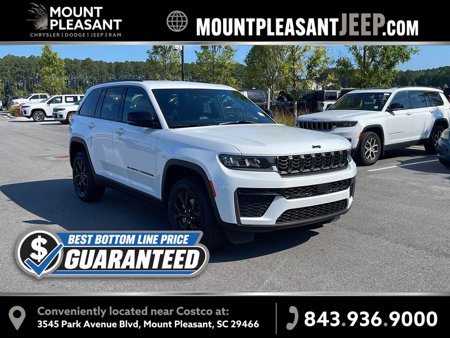 Bright White Clearcoat 2026 Jeep Grand Cherokee SUV / Crossover 4X2 8-Speed Automatic