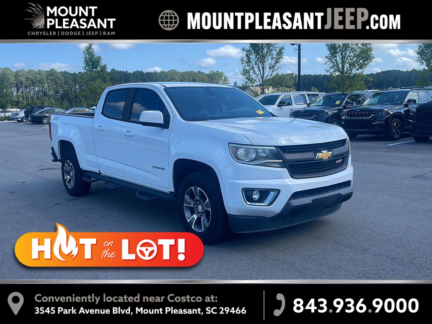 2017 Chevrolet Colorado Z71 Crew Cab RWD