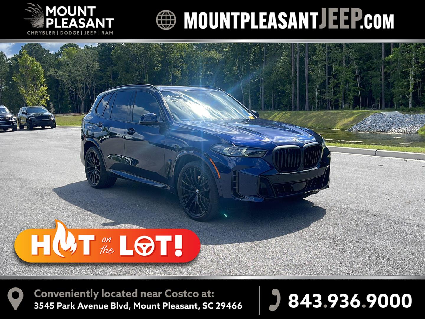 Tanzanite Blue II Metallic 2025 BMW X5 SUV / Crossover All-Wheel Drive Automatic