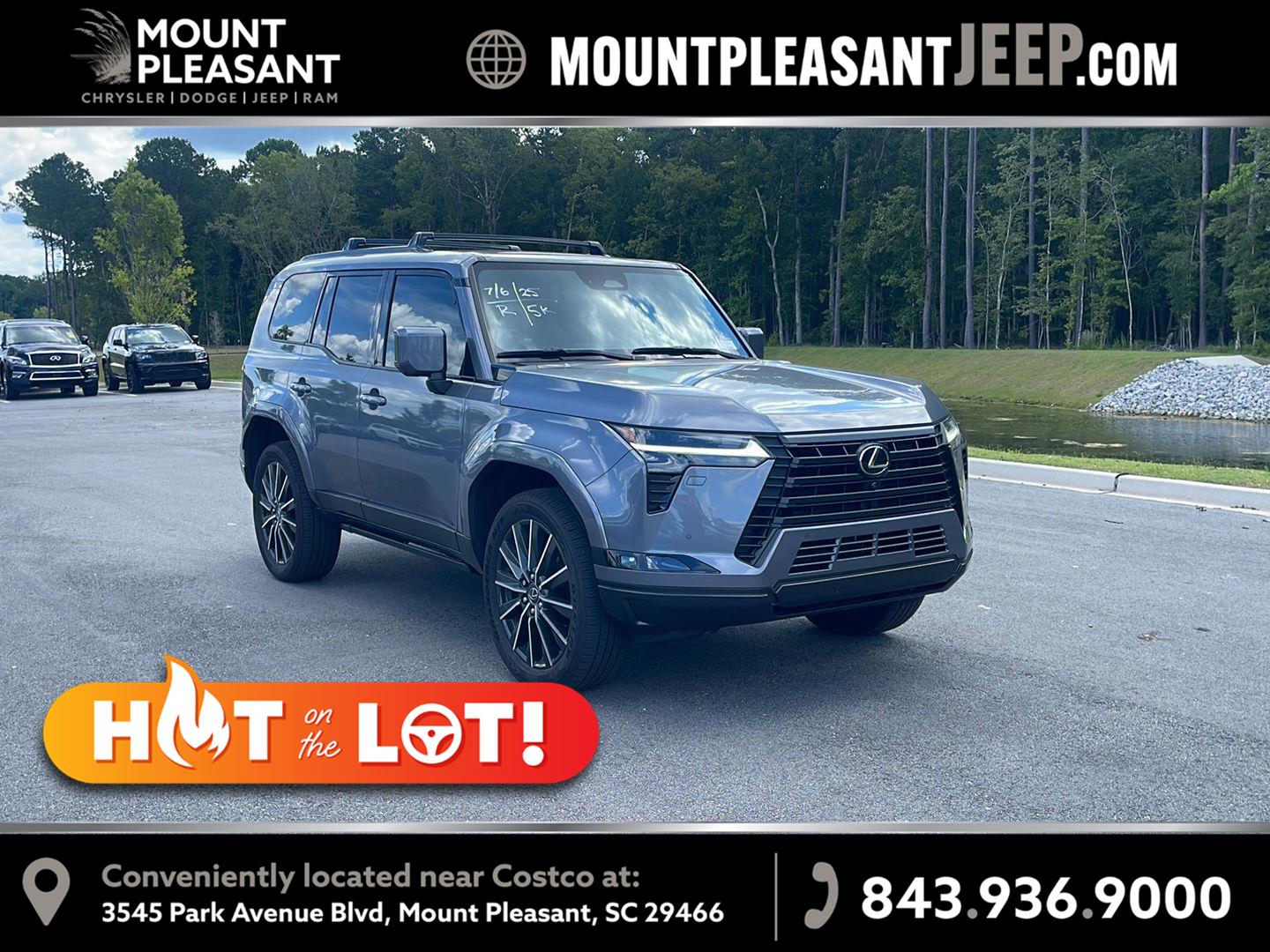 Nebula Gray Pearl 2025 Lexus GX SUV / Crossover All-Wheel Drive Automatic