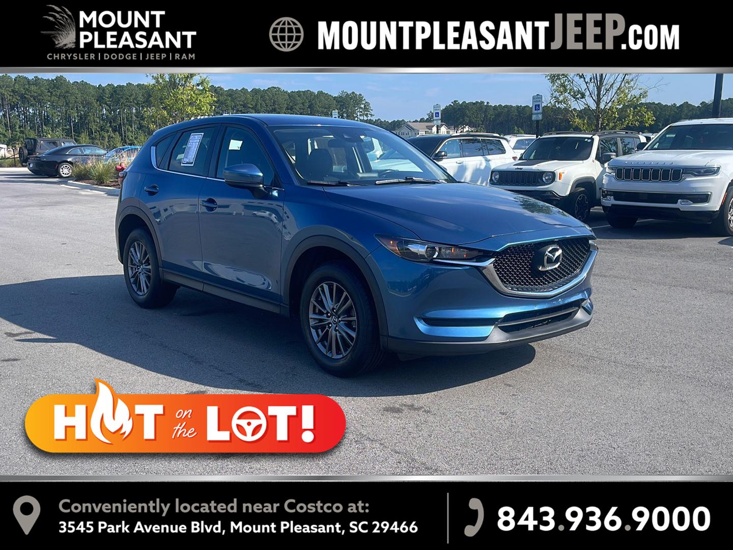 Eternal Blue Mica 2018 Mazda CX-5 SUV / Crossover All-Wheel Drive Automatic