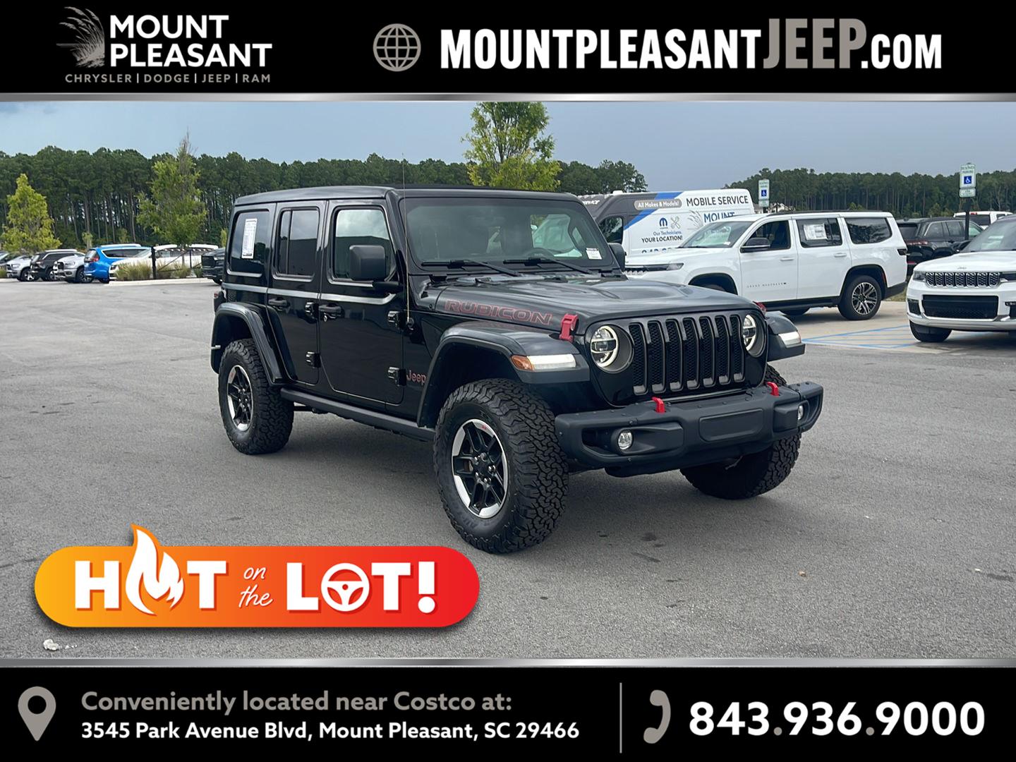 Black Clearcoat 2021 Jeep Wrangler SUV / Crossover Four-Wheel Drive 8-Speed Automatic