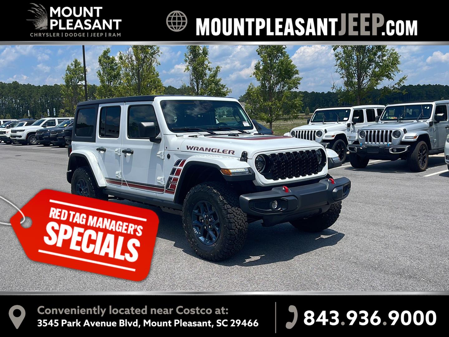 Bright White Clearcoat 2026 Jeep Wrangler SUV / Crossover Four-Wheel Drive 8-Speed Automatic