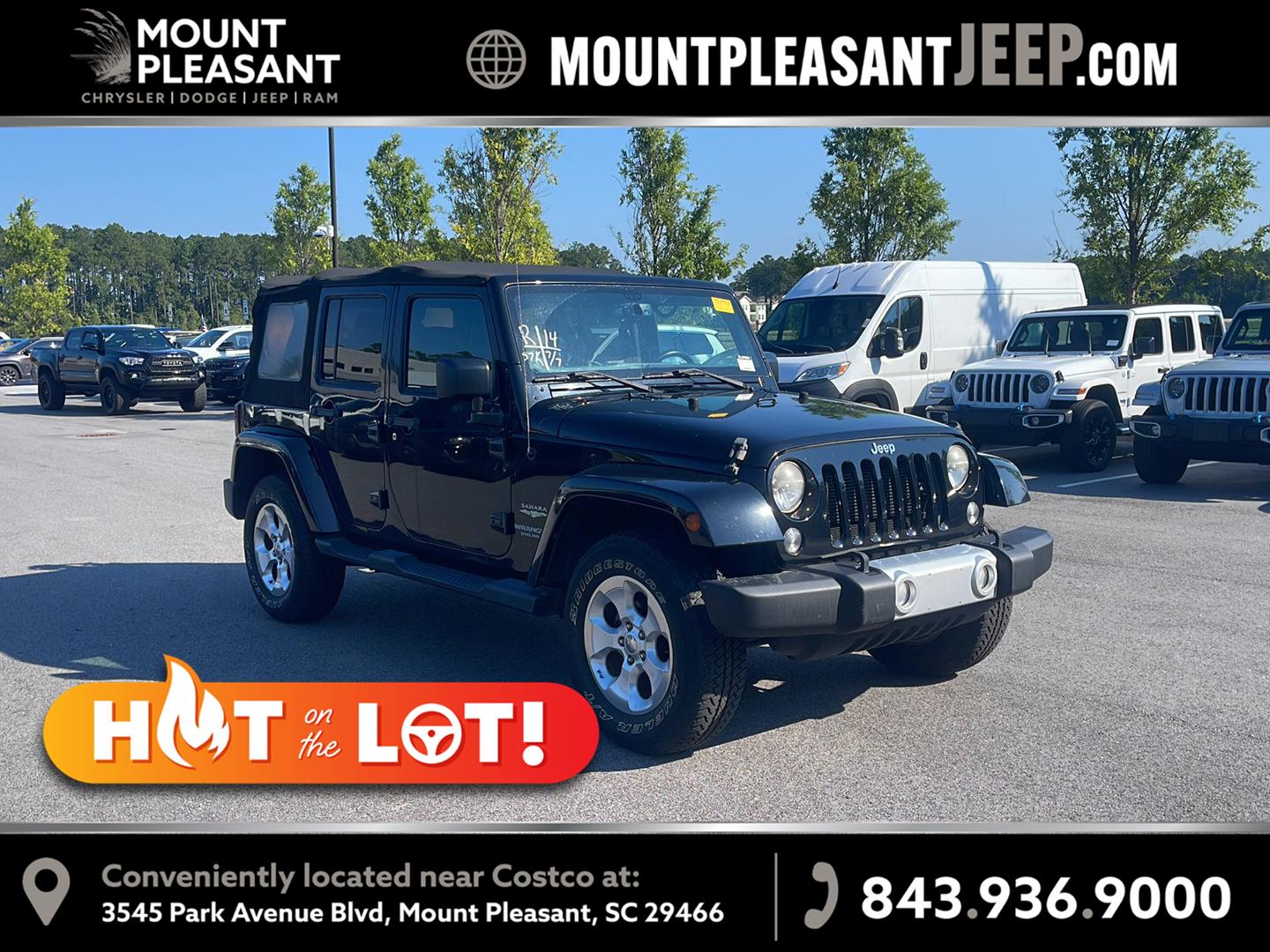 Black Clearcoat 2014 Jeep Wrangler SUV / Crossover Four-Wheel Drive 5-Speed Automatic