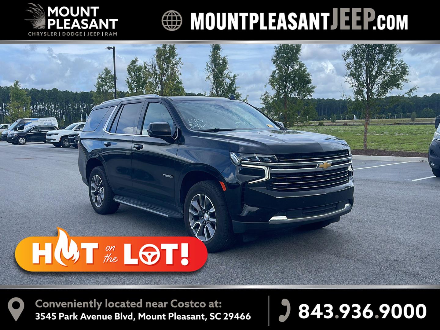 Black 2024 Chevrolet Tahoe SUV / Crossover Four-Wheel Drive Automatic
