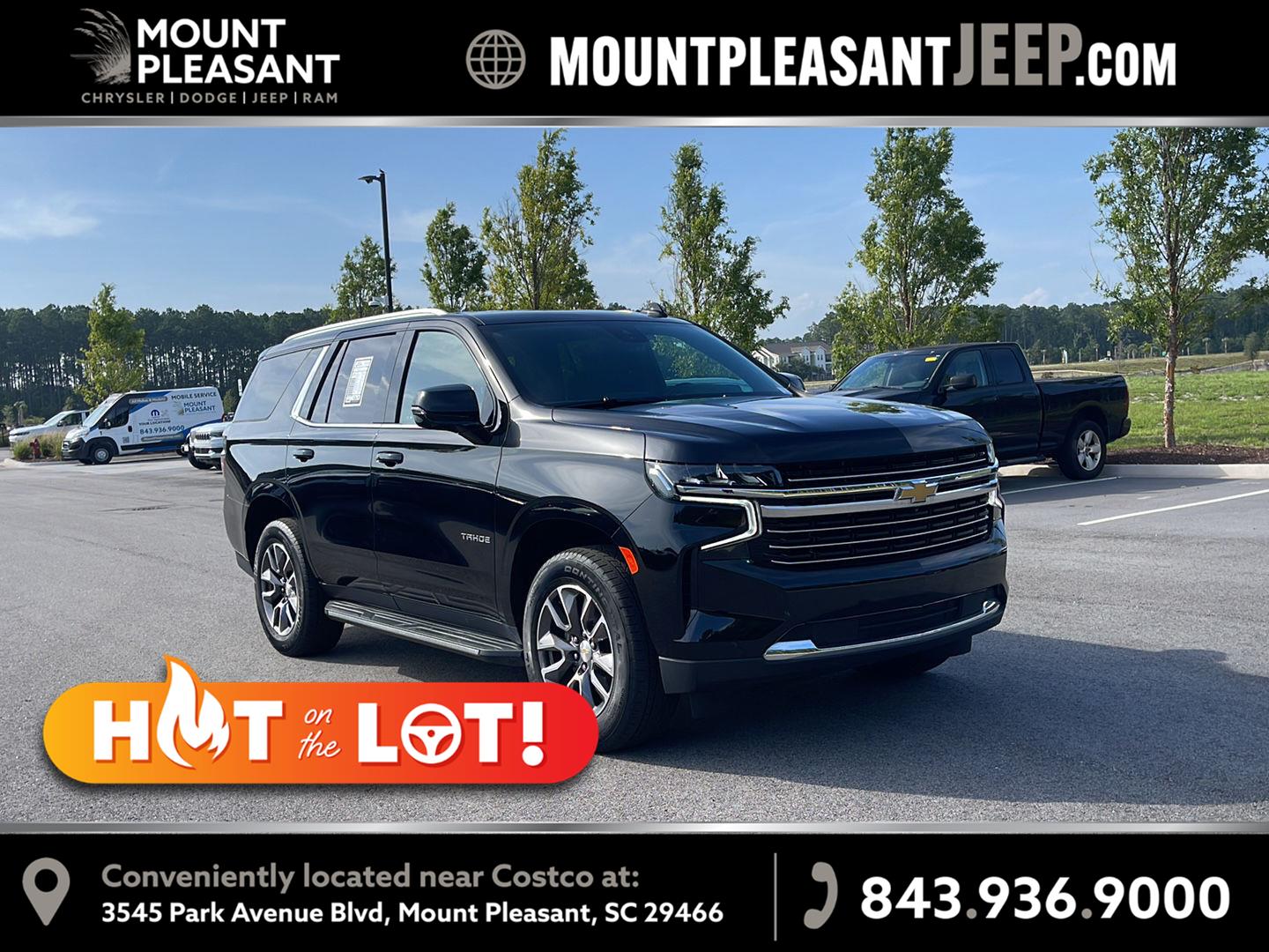 Black 2024 Chevrolet Tahoe SUV / Crossover Four-Wheel Drive Automatic